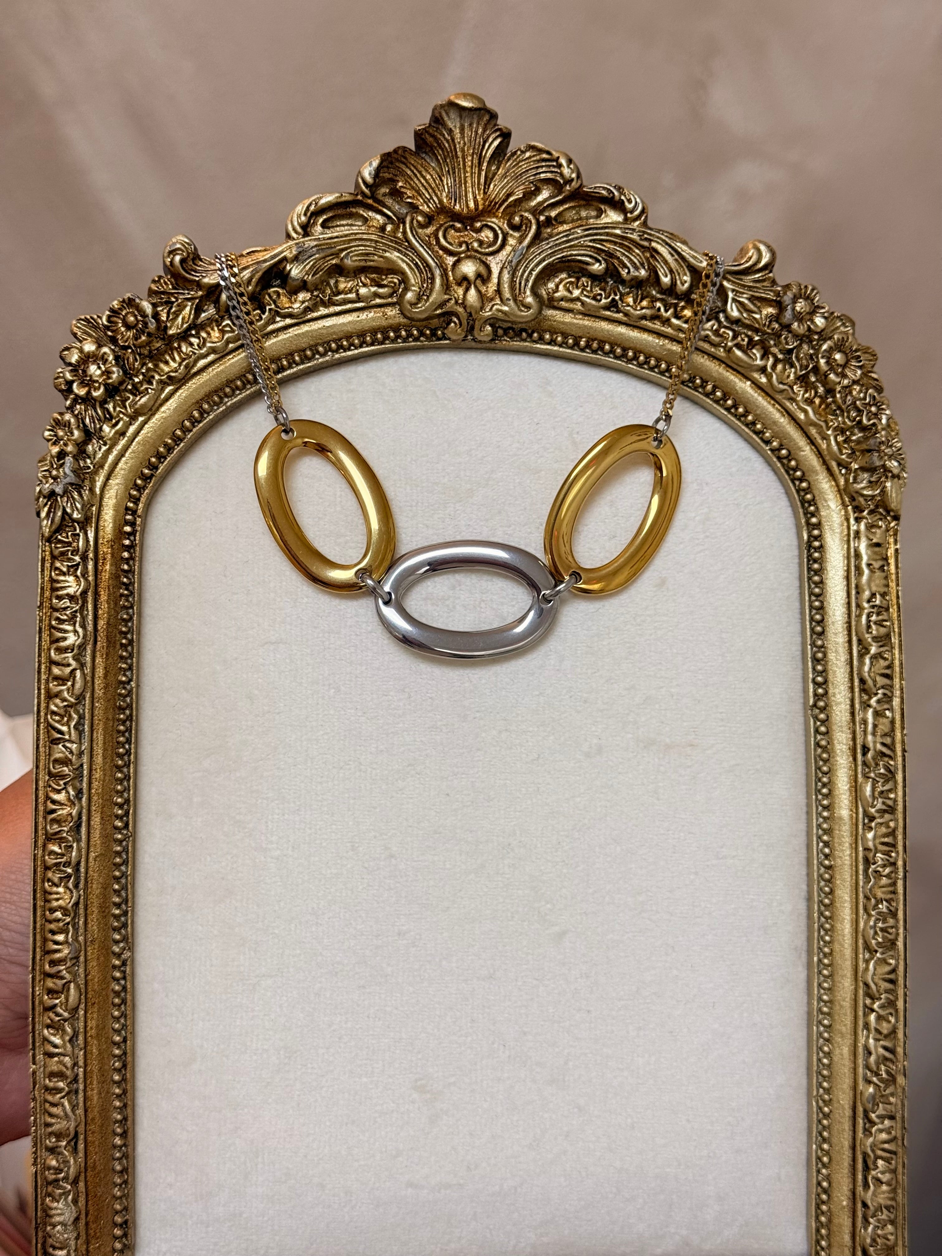 Two Toned Ovals