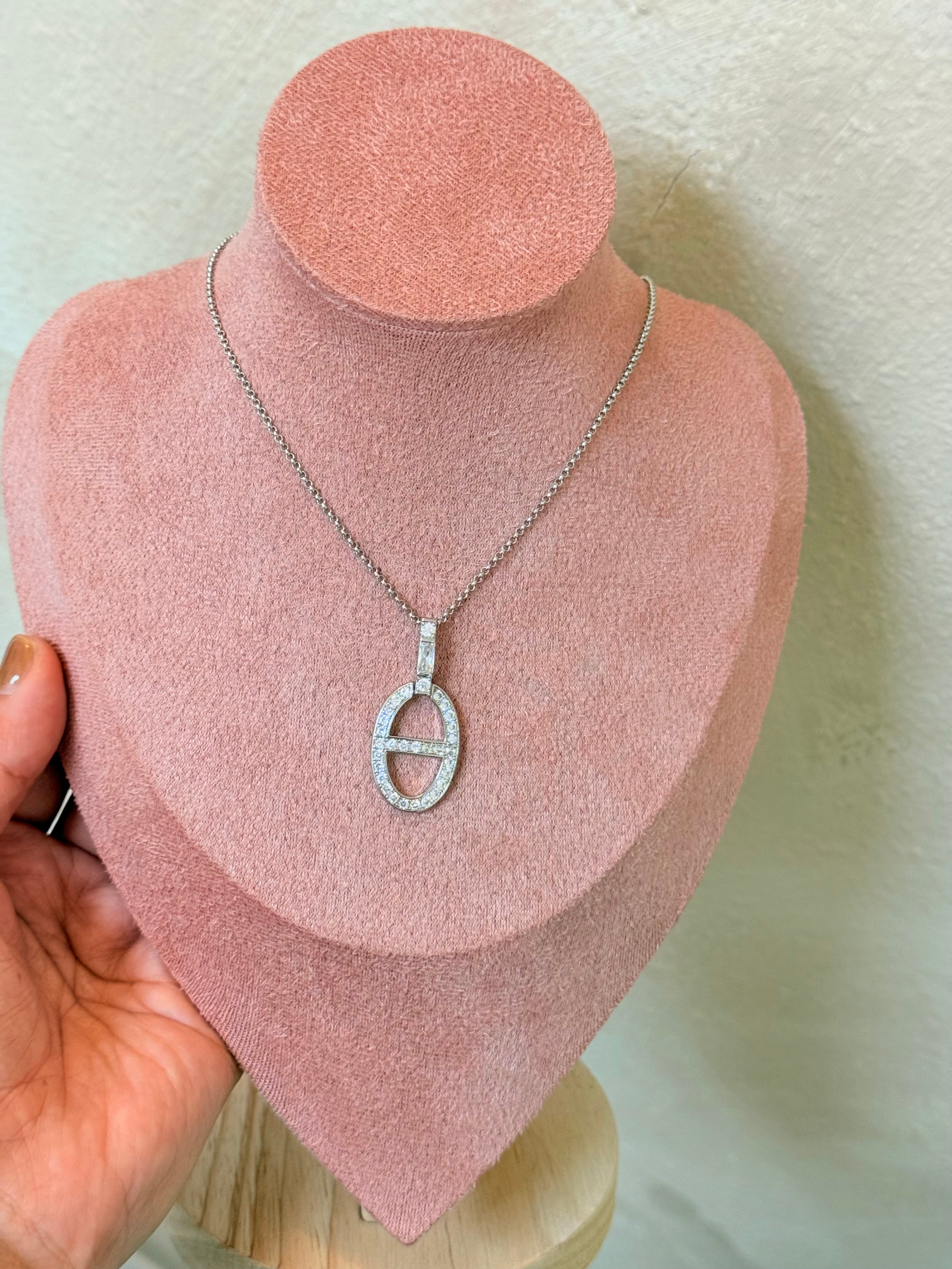 Silver necklace