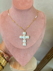 Pearl cross