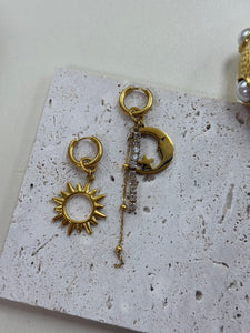 Sun & Moon Earrings